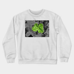 Lucky Four leaf Clover Crewneck Sweatshirt